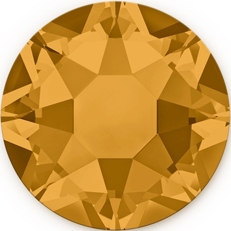 SS6(1.9mm)圓形燙鑽-琥珀