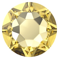 SS16(3.8mm)圓形燙鑽-煥新演繹深黃色