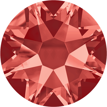 SS34(7mm)圓形平底鑽-蓮花紅