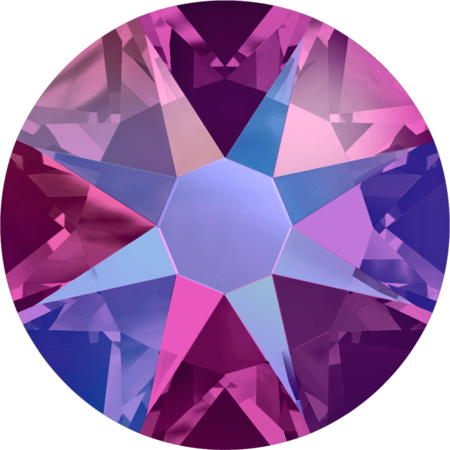 SS34(7mm)圓形平底鑽-紫綠光