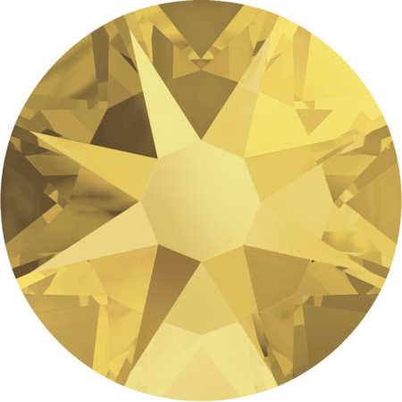 SS34(7mm)圓形平底鑽-陽光金