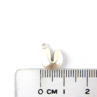 銅鍍霧銀色單孔胖U