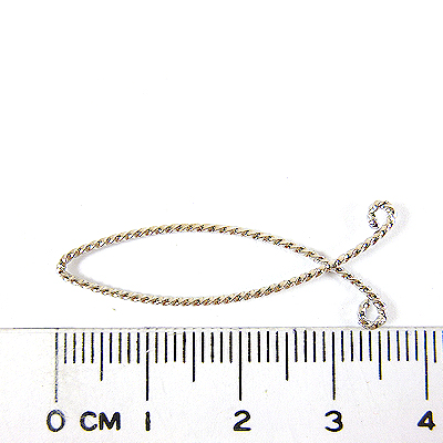 正白k色螺紋雙弧形