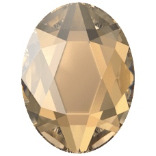 4×3mm橢圓平底石-影子金