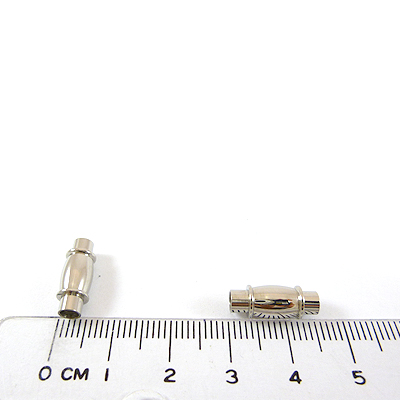 不銹鋼皮繩用桶狀磁鐵扣