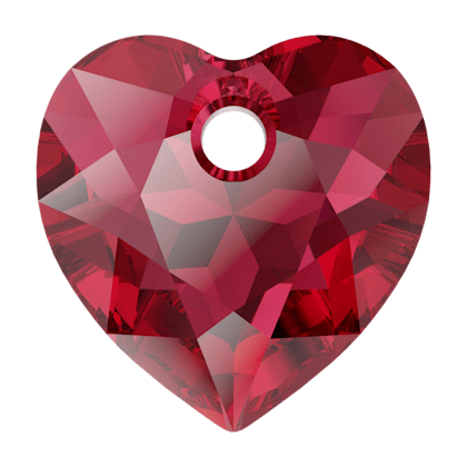 8mm心型切割-緋紅