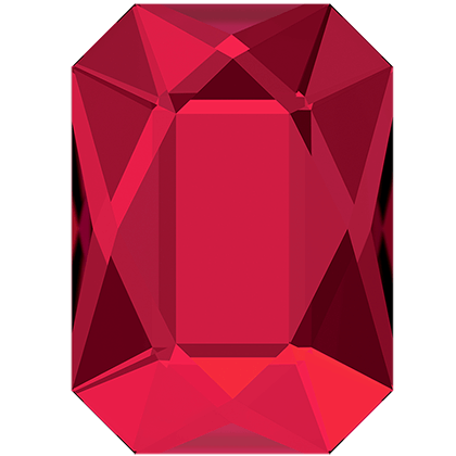 8x5.5mm翡翠切割平底鑽-緋紅