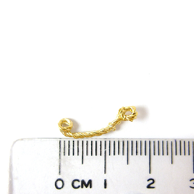 霧金雙孔螺旋散狀點紋弧形