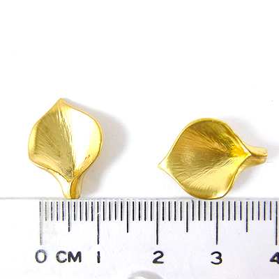 銅鍍霧金色寬版海芋