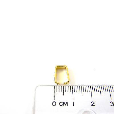 銅鍍金色0字形夾頭