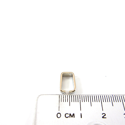 銅鍍正白K色0字形夾頭