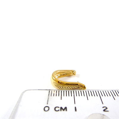 銅鍍金色馬蹄形夾頭