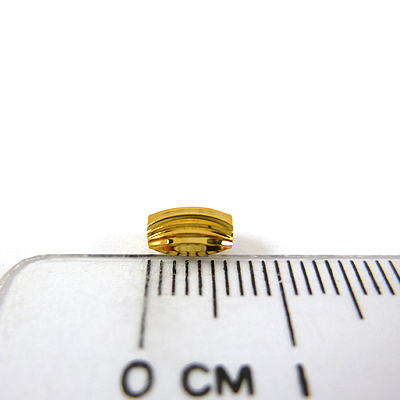 金色鐳射雕刻橢圓