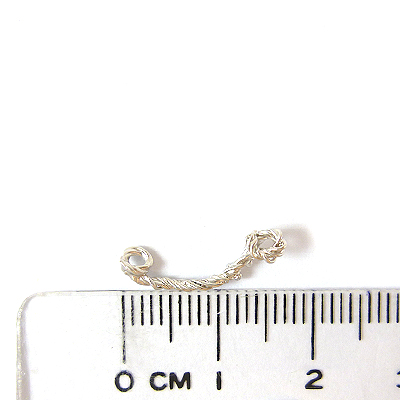 霧銀雙孔螺旋散狀點紋弧形