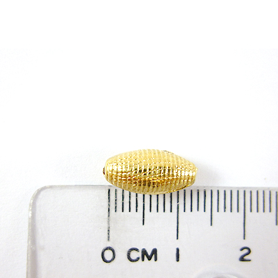 銅鍍金色方形刻紋橢圓管