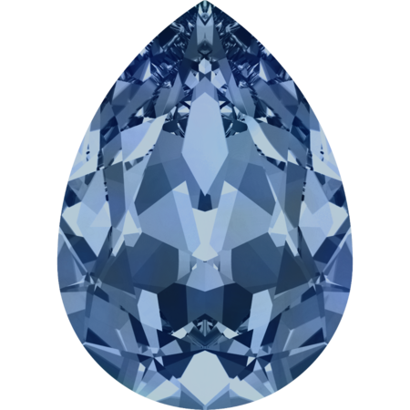 10×7mm尖底水滴-灰藍