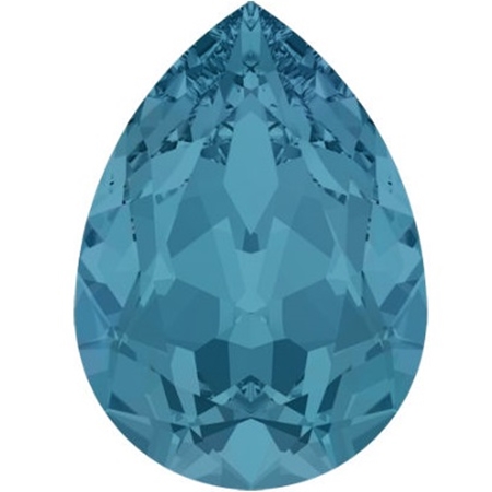 8×6mm尖底水滴-加勒比海藍