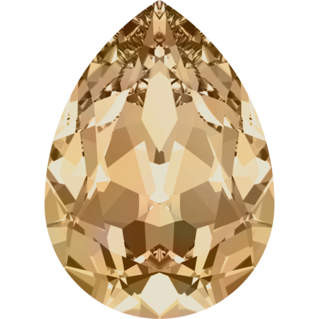 8×6mm尖底水滴-影子金