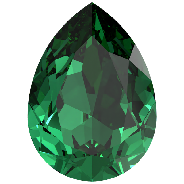 8×6mm尖底水滴-帝王綠