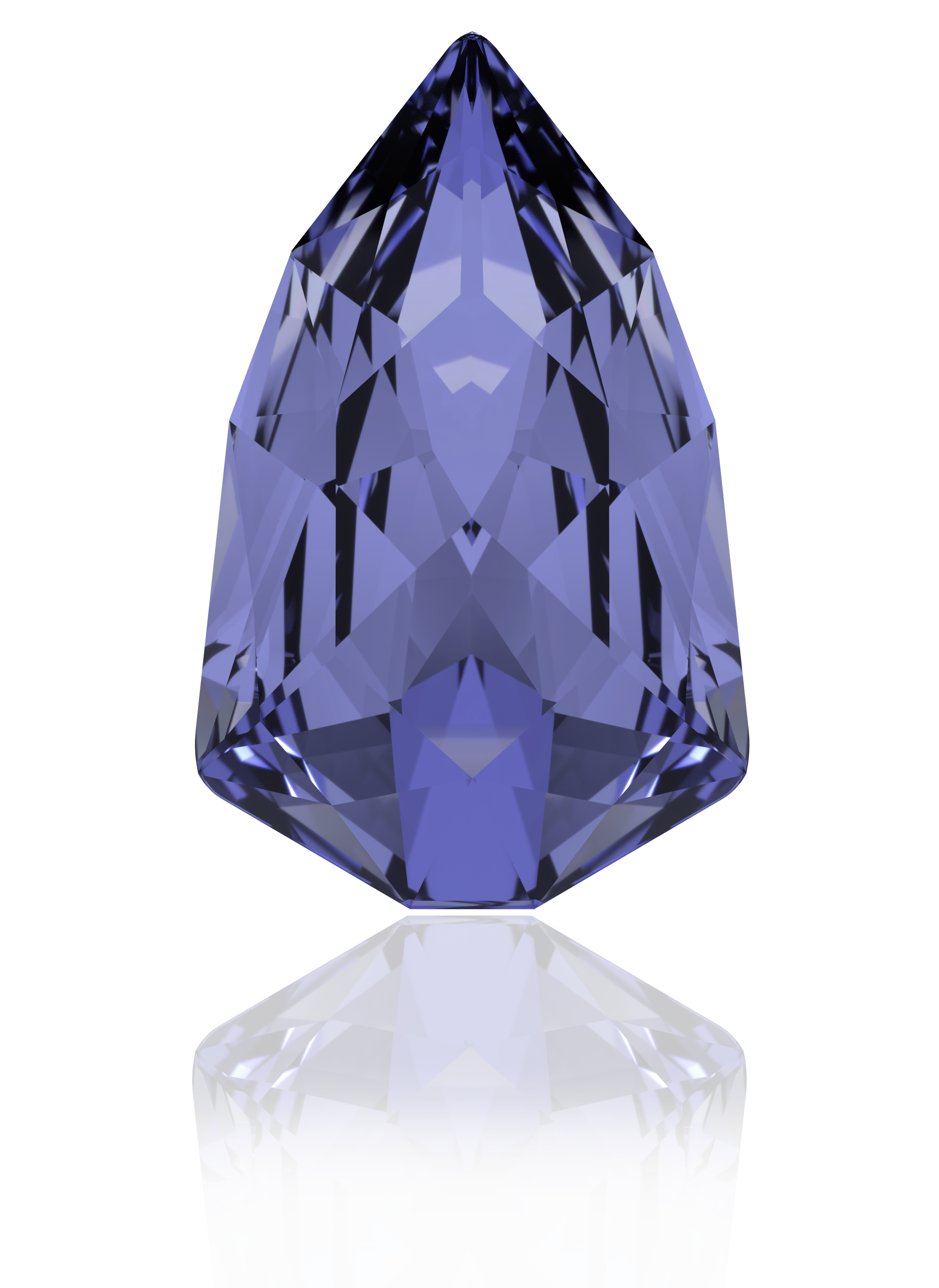 7.8x4.9mm修長閃亮三角-紫羅蘭