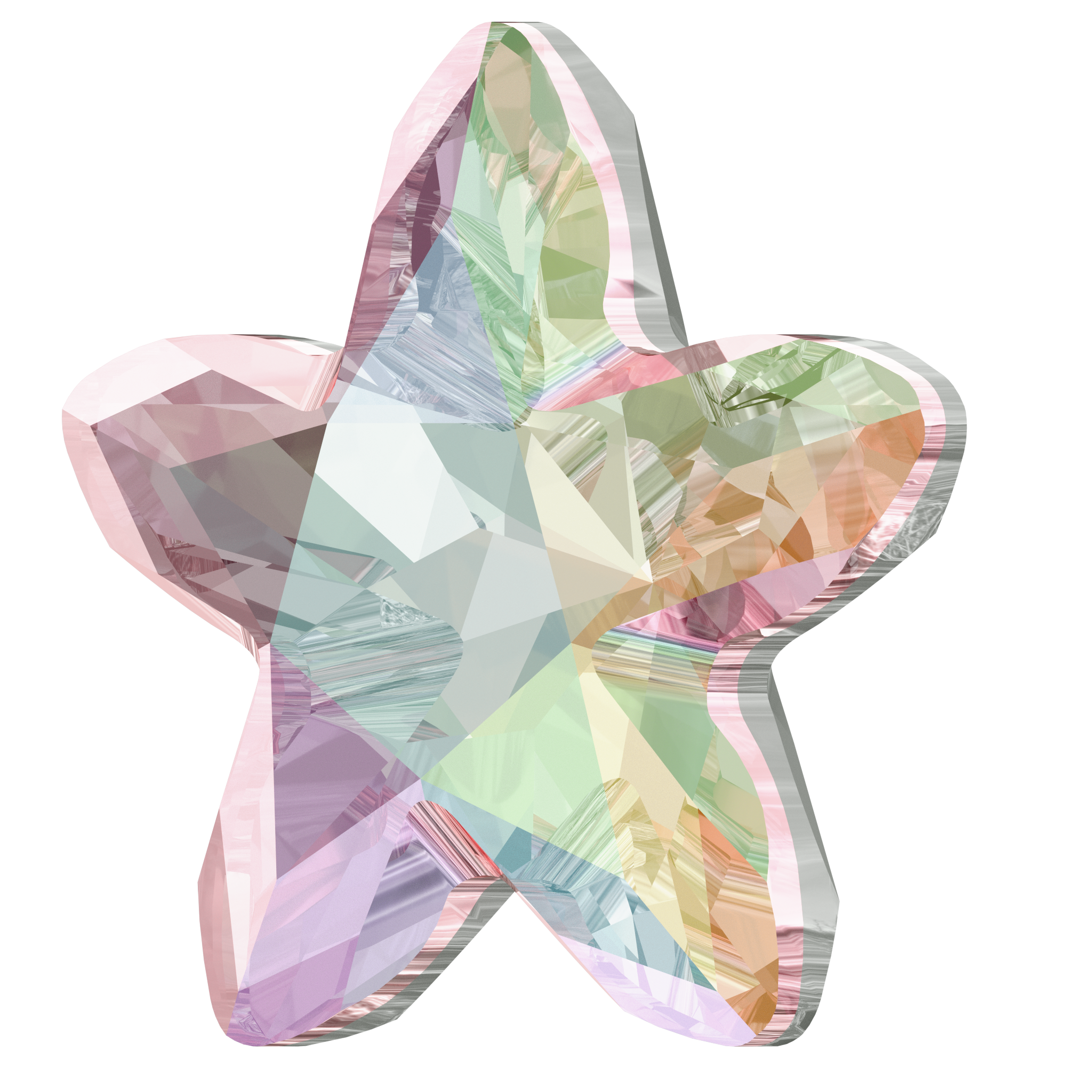18x18.5mm星花-白彩