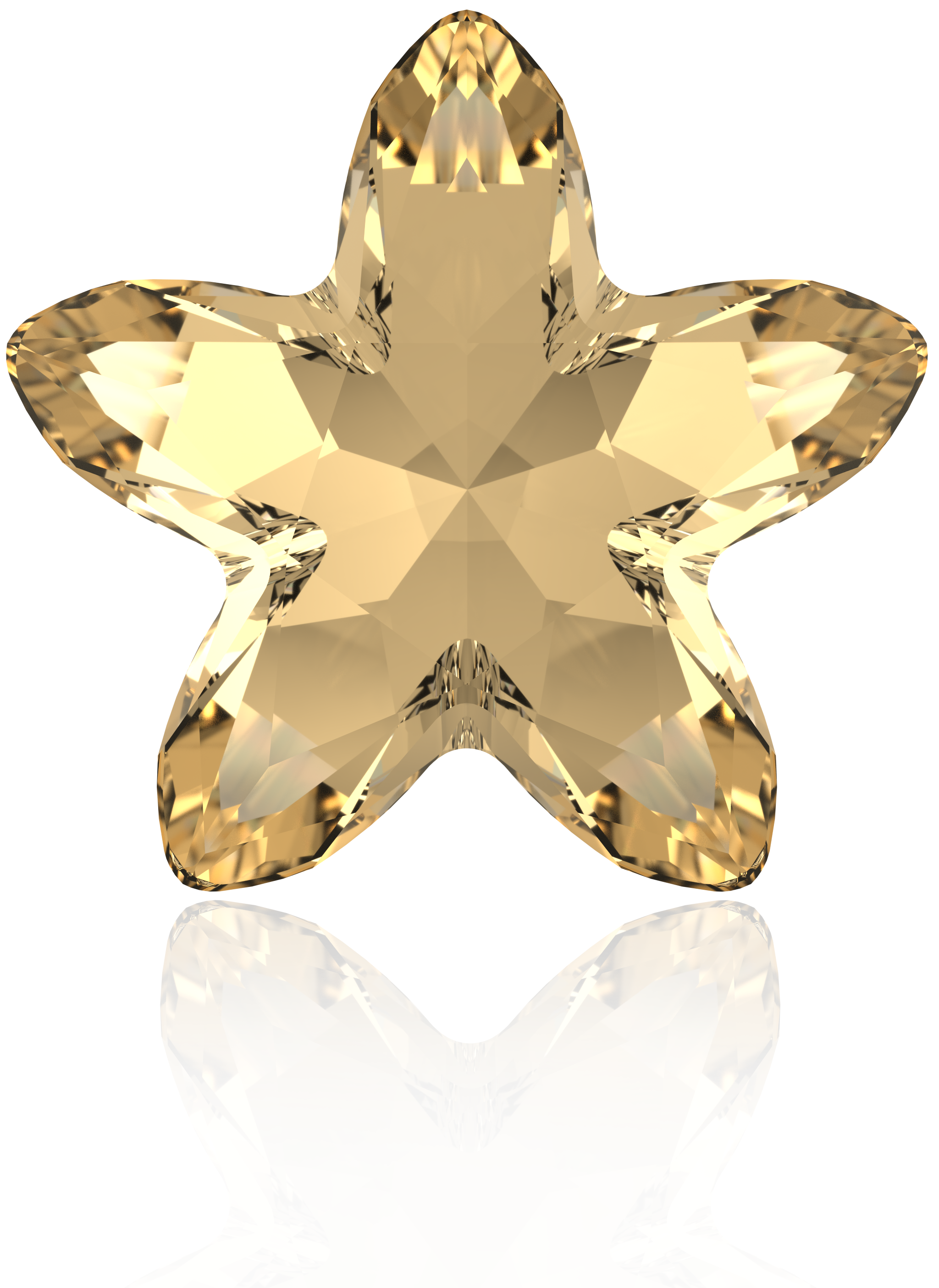 13x13.5mm星花-影子金