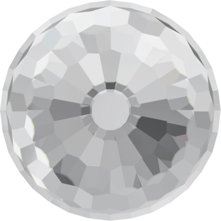 14mm半面球体平底钻-银白