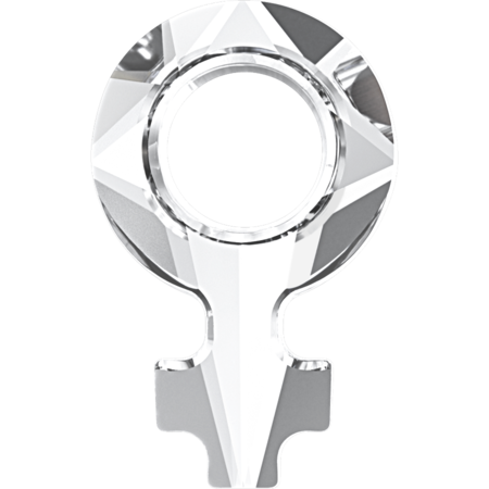 18×11.5mm女性符號-白色