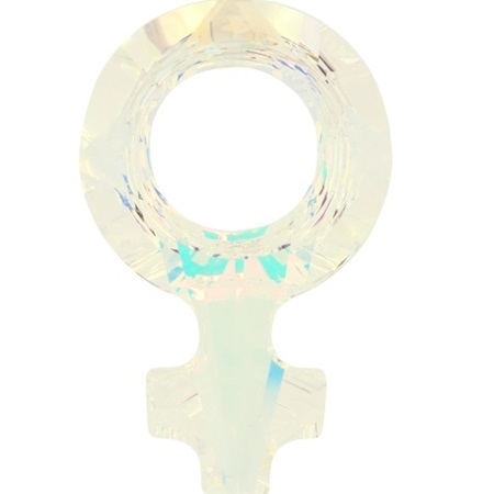 18×11.5mm女性符號-透白彩