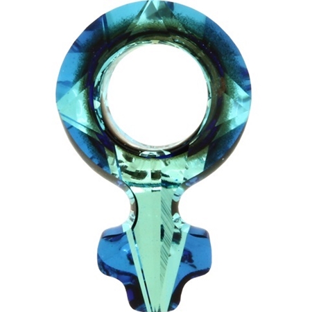 18×11.5mm女性符號-海洋之心塗