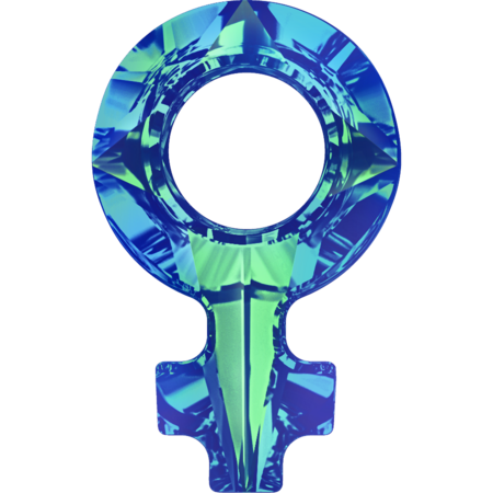 18×11.5mm女性符號-海洋之心