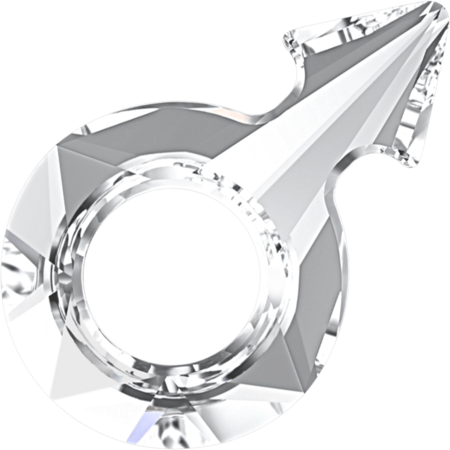 30×19mm男性符號-白色