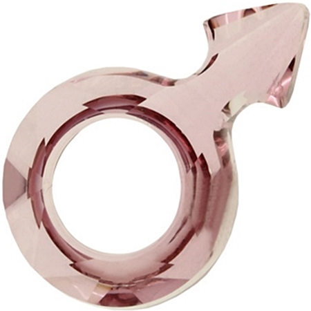 18×11.5mm男性符號-透古典粉紅