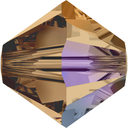 3mm角珠-中咖啡彩