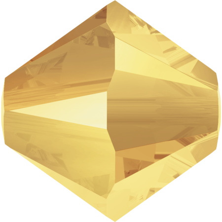 3mm角珠-金屬淺金2X