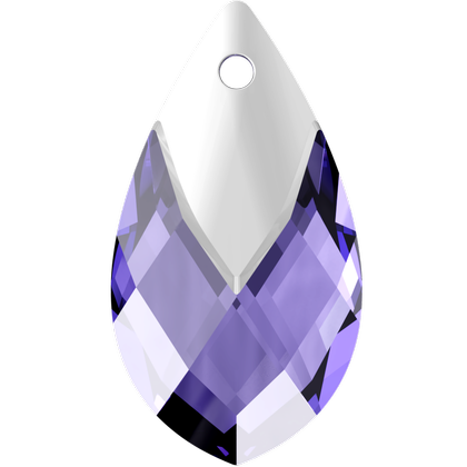 18MM 金屬蓋梨形-紫羅蘭