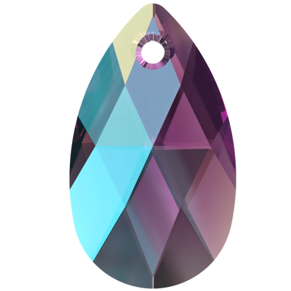 16mm扁水滴-閃爍深紫