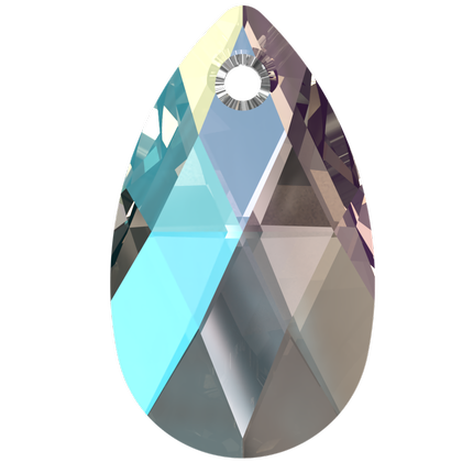 16mm扁水滴-閃爍白