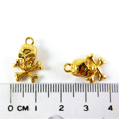 金色骷髏頭