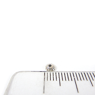 銅鍍正白K色圓貝形花帽