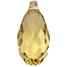 13×6.5mm多切面水滴-煥新演繹深黃色