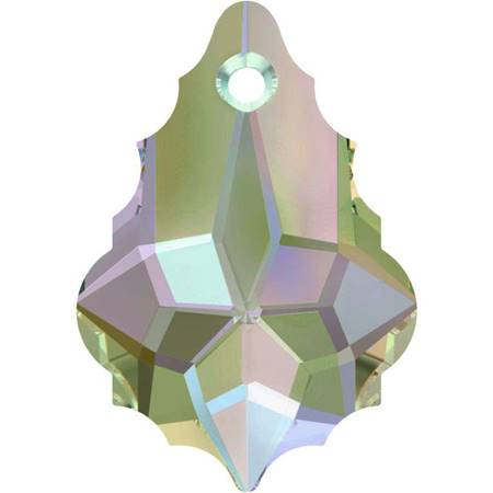 22×15mm巴洛克葉-紫綠光