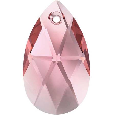 16mm扁水滴-古典粉紅