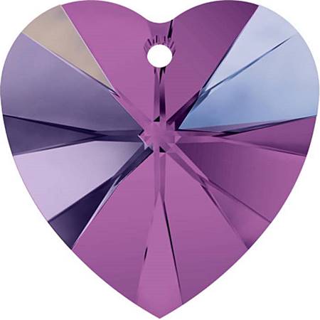 10.3×10mm桃心-深紫彩