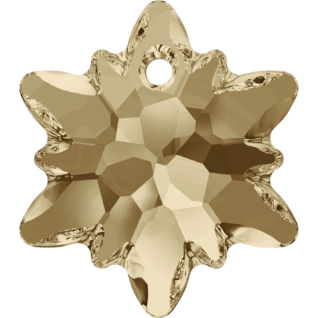 14mm雪絨花-影子金