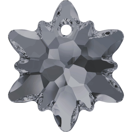 14mm雪絨花-銀色夜影