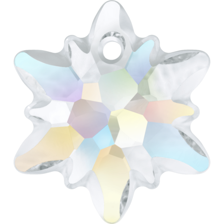 18mm霧面雪絨花-白彩