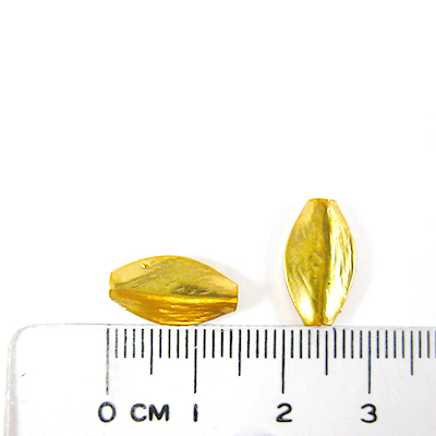 銅鍍金色扁橢圓