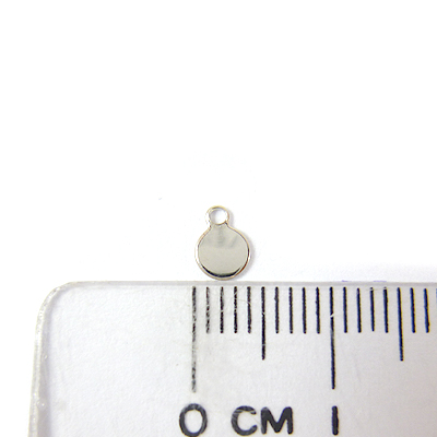 正白K單孔圓盤-4mm
