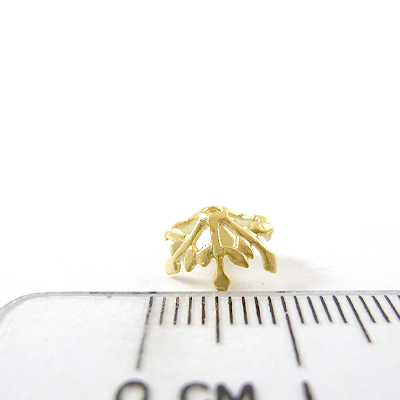 霧金六葉形花帽